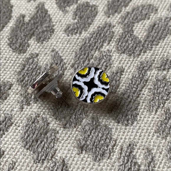 Vera Bradley Fanfare Circle Post Earrings - Picture 2 of 5